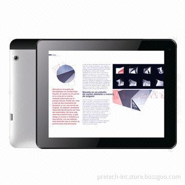 9.7-inch MTK8382 Tablet PC with GPS, BT and FM Radio, Built-in 3G Function